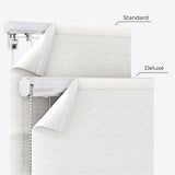 Barcelona White Onyx Roman Blinds - Zen Shades