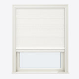 Barcelona White Onyx Roman Blinds - Zen Shades