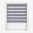 Blackout Delicacy Folkstone Gray Day & Night Blinds - Zen Shades