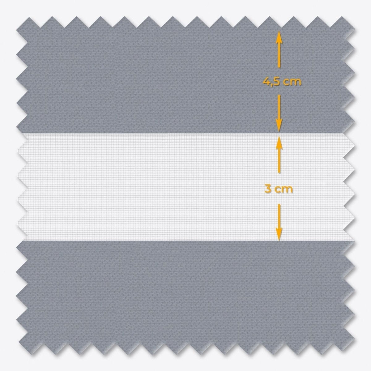 Blackout Delicacy Folkstone Gray Day & Night Blinds - Zen Shades