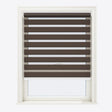 Bliss Ash Brown Day & Night Blinds - Zen Shades