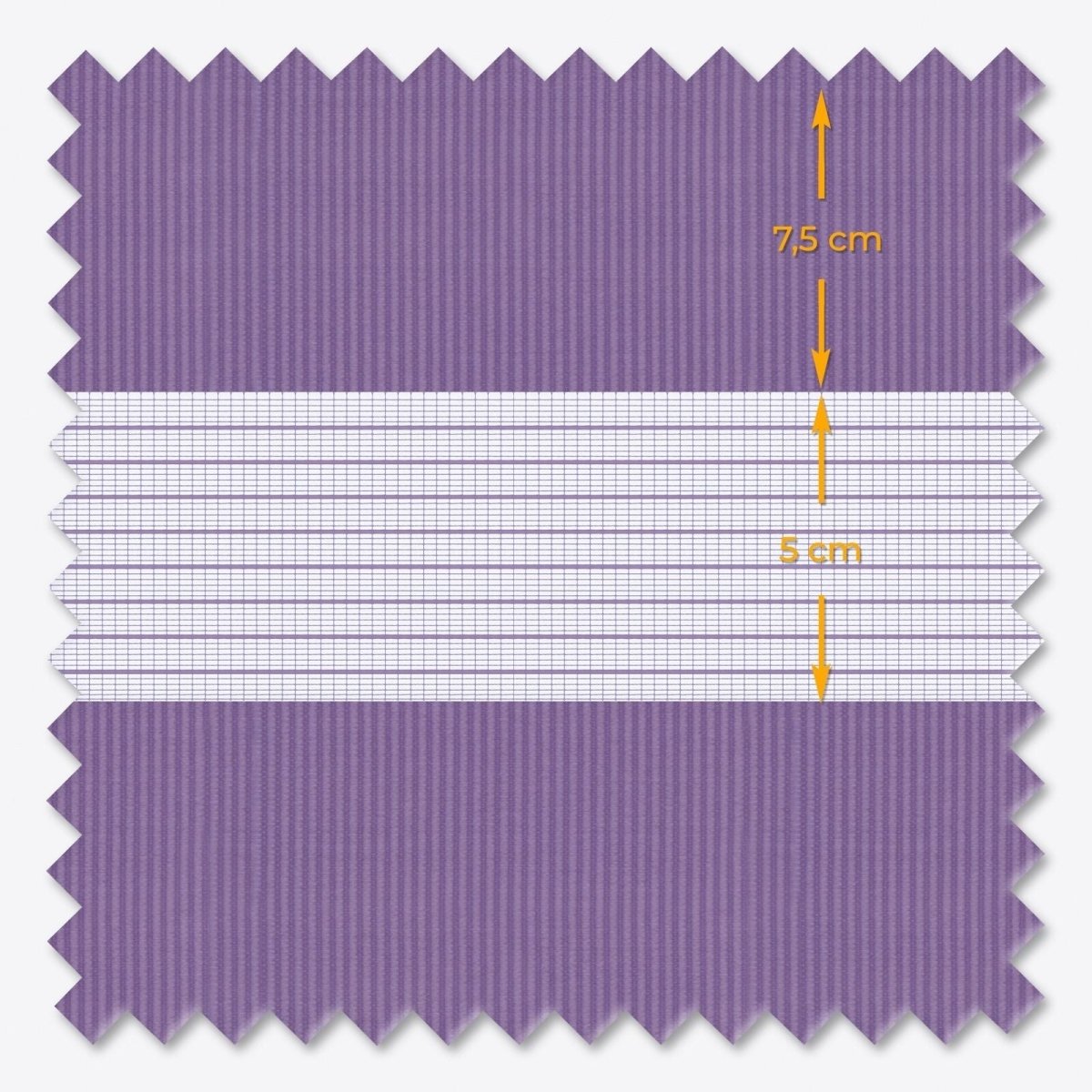 Bliss Diffused Orchid Day & Night Blinds - Zen Shades