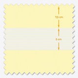 Bliss Lemon Cream Day & Night Blinds - Zen Shades