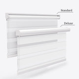 Bliss Porcelain White Day & Night Blinds - Zen Shades