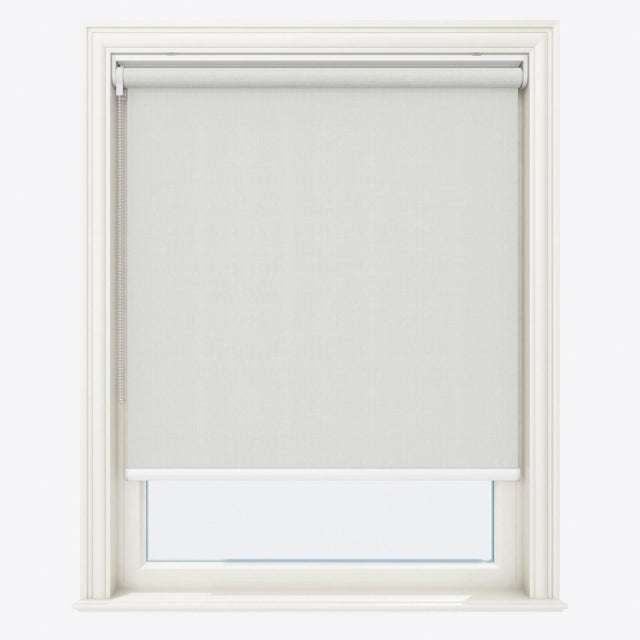 Bliss Vaporous Grey Blackout Roller Blinds - Zen Shades