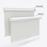 Bliss Vaporous Grey Blackout Roller Blinds - Zen Shades