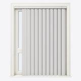Brooklyn Ice Blackout PVC Vertical Blinds - Zen Shades