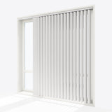 Brooklyn Ice Blackout PVC Vertical Blinds - Zen Shades