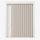 Brooklyn Rose Blackout PVC Vertical Blinds - Zen Shades