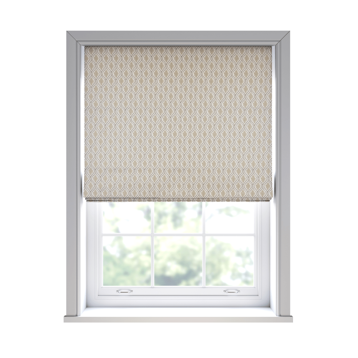 Cami Sand Roman Blinds - Zen Shades