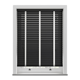 Carbon Real Wooden Blinds With Cotton Tapes - Zen Shades