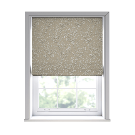 Catkin Praline Roman Blinds - Zen Shades