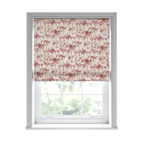 Celina Berry Roman Blinds - Zen Shades