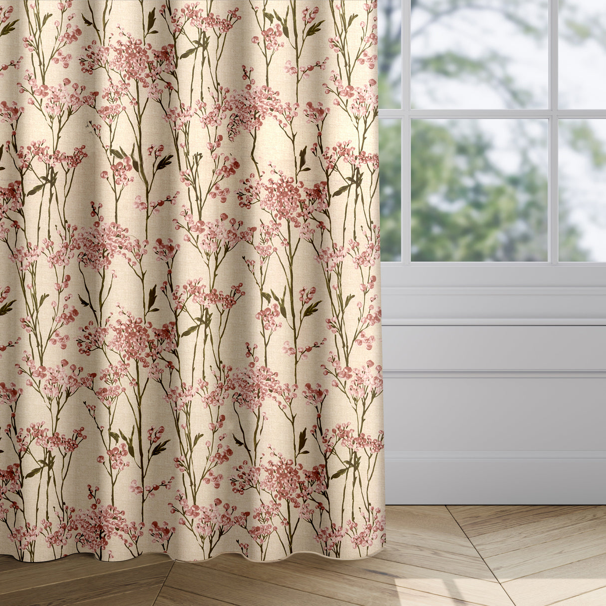 Celina Blush Curtains - Zen Shades