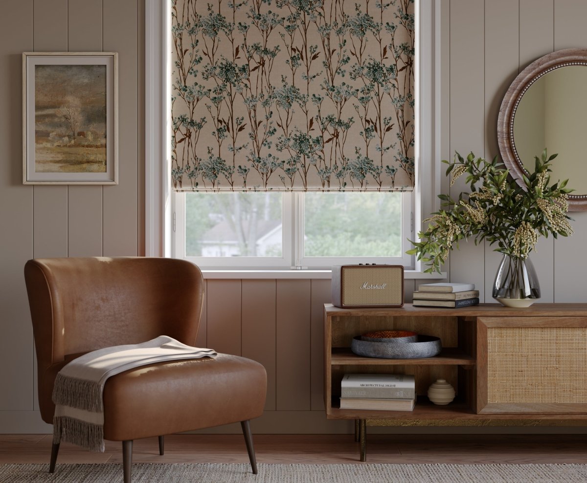Celina Willow Roman Blinds - Zen Shades