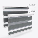 Charcoal Gray Blackout Day & Night Blinds - Zen Shades