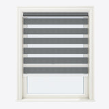Charcoal Gray Blackout Day & Night Blinds - Zen Shades