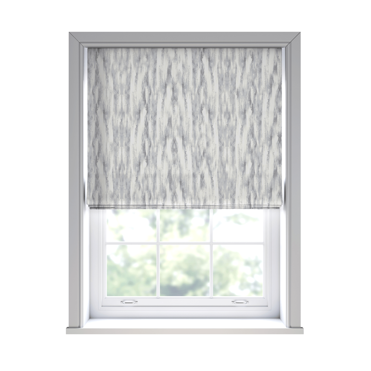 Cielo Slate Roman Blinds - Zen Shades