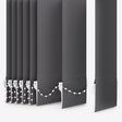 Colori Black Vertical Blinds - Zen Shades
