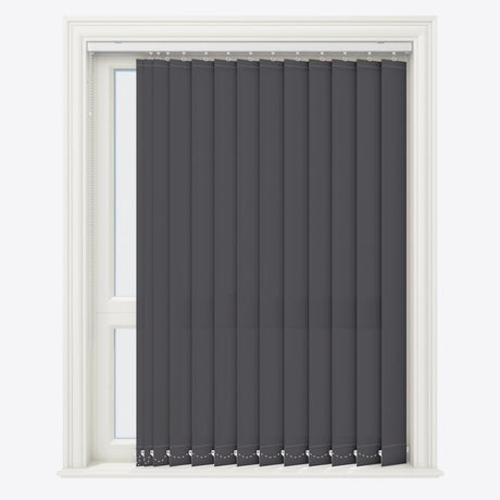 Colori Black Vertical Blinds - Zen Shades