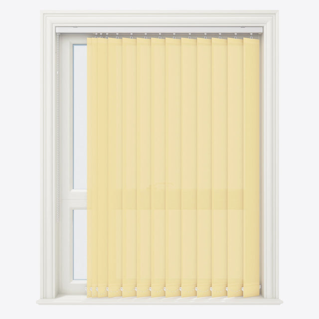 Colori Cornhusk Vertical Blinds - Zen Shades