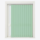 Colori Grayed Jade Vertical Blinds Replacement Slats - Zen Shades