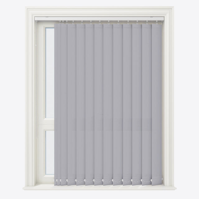 Colori Light Grey Vertical Blinds - Zen Shades