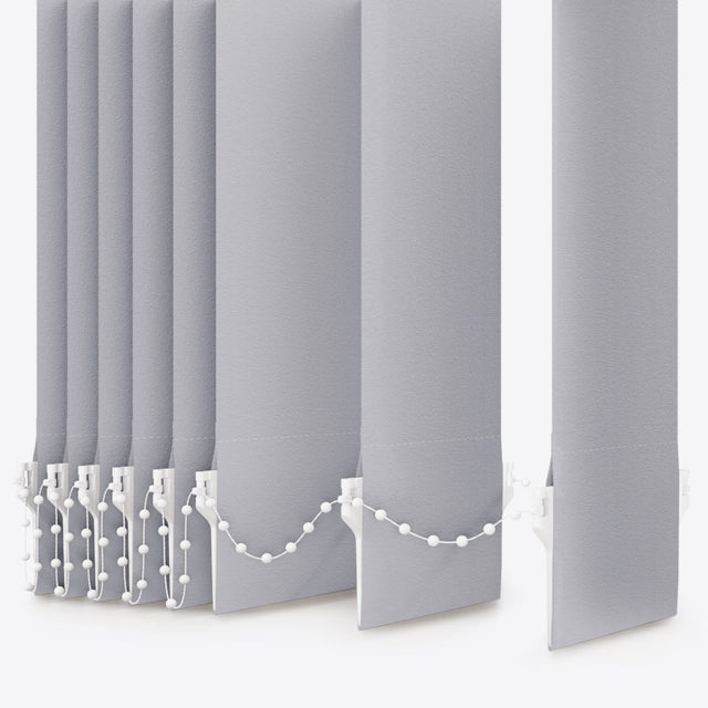 Colori Light Grey Vertical Blinds - Zen Shades