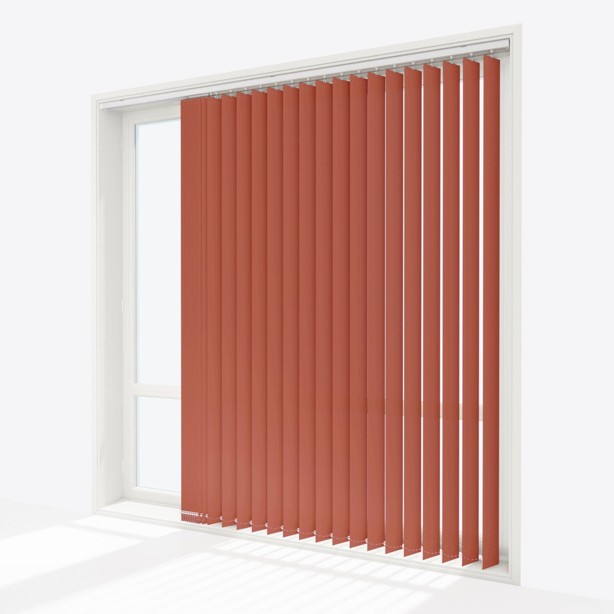 Colori Mecca Orange Vertical Blinds Replacement Slats - Zen Shades