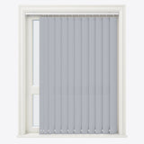 Colori Mist Grey Vertical Blinds - Zen Shades