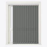 Colori Shadow Grey Vertical Blinds - Zen Shades