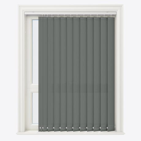 Colori Shadow Grey Vertical Blinds - Zen Shades