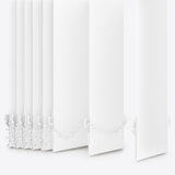 Colori Signal White Vertical Blinds - Zen Shades