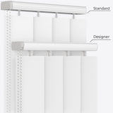 Colori Signal White Vertical Blinds - Zen Shades