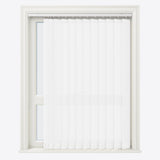 Colori Signal White Vertical Blinds - Zen Shades