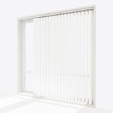 Colori Signal White Vertical Blinds Replacement Slats - Zen Shades
