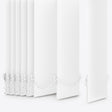 Colori Signal White Vertical Blinds Replacement Slats - Zen Shades