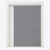 Colori Slate Grey Vertical Blinds - Zen Shades