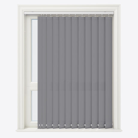Colori Slate Grey Vertical Blinds - Zen Shades