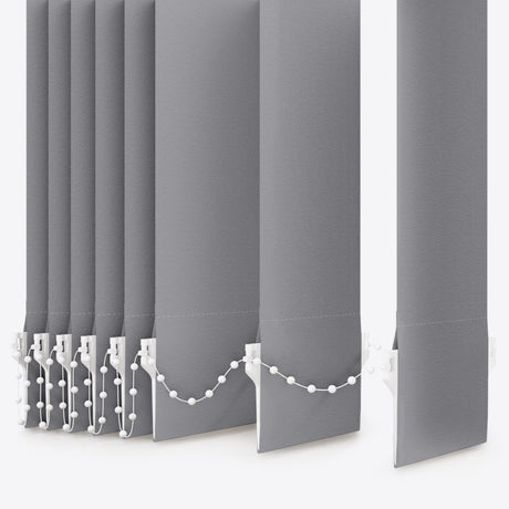 Colori Slate Grey Vertical Blinds - Zen Shades