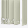 Colori Spring Grey Vertical Blinds Replacement Slats - Zen Shades