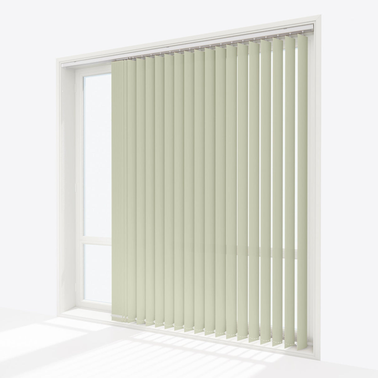Colori Spring Grey Vertical Blinds Replacement Slats - Zen Shades