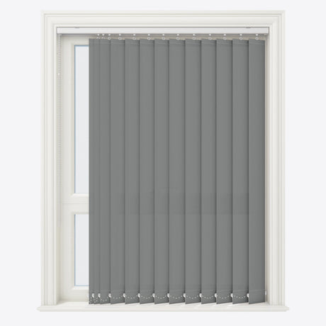 Colori Storm Grey Vertical Blinds - Zen Shades