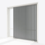 Colori Storm Grey Vertical Blinds - Zen Shades
