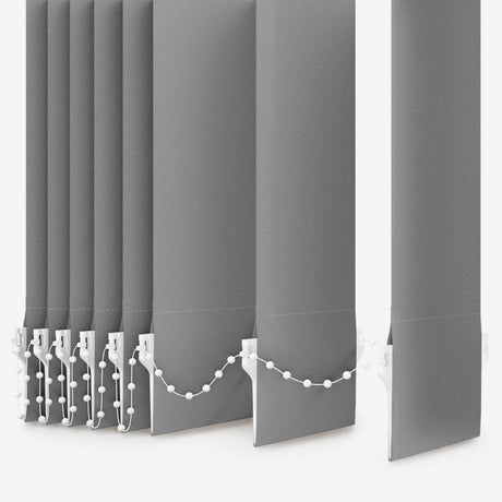 Colori Storm Grey Vertical Blinds - Zen Shades