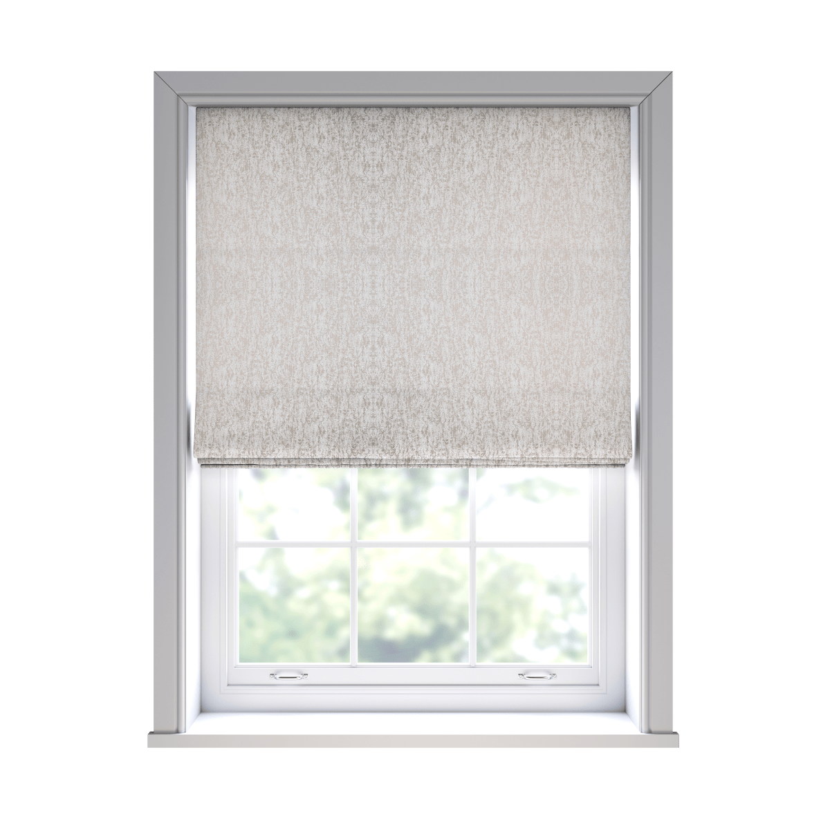 Dakar Sandstone Roman Blinds - Zen Shades