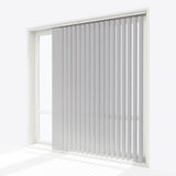Designo Limestone Vertical Blinds Replacement Slats - Zen Shades