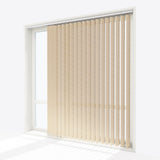Designo Shifting Sand Vertical Blinds Replacement Slats - Zen Shades