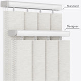 Designo Silver Birch Vertical Blinds - Zen Shades