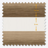 Eclipse Allure Brush Day & Night Blinds - Zen Blinds